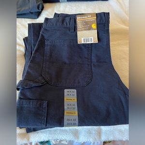 Carhartt Original Fit Washed Duck Work Dungaree 36” x 32” Pant